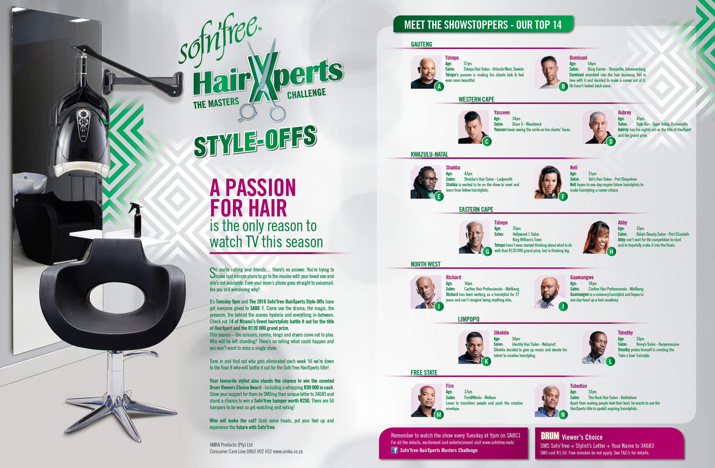 Sofn’free search for the next HairXpert