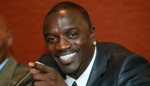 Akon set up the charity Akon Lighting Africa