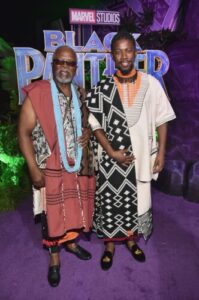 Atandwa Kani and John Kani Black Panther