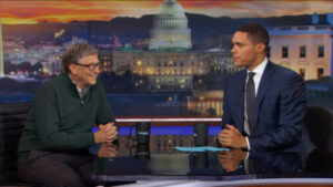 Bill Gates and Trevor Noah