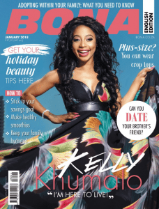Kelly Khumalo Bona Magazine
