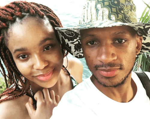 Sipho “Psyfo” Ngwenya and his girlfriend Aamirah