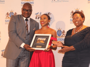 Tumi Voster honoured with Youth Excellence Award