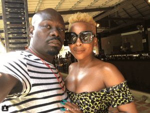 Masechaba Ndlovu and her husband Vuzi