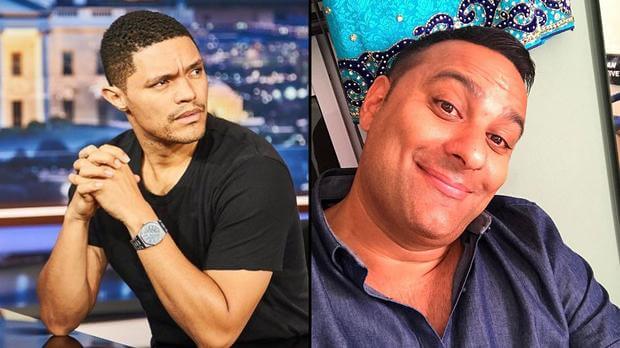 Trevor Noah and Russell Peters