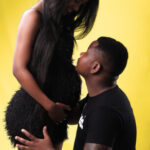 Mthokozisi Ndaba and actress Nandipha Sefoloko baby