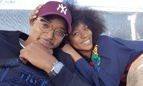 Nomzamo Mbatha and Maps Maponyane