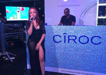 Cîroc Red Berry launch Thando Thabethe