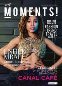 Enhle Mbali Maphumulo moments magazine