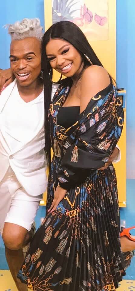 Somizi Mhlongo and Bonang Matheba