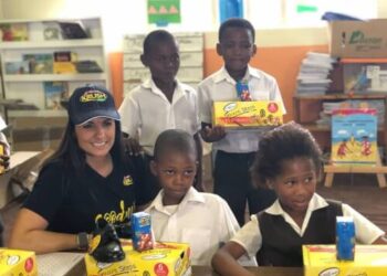 Leanne Manas at Siyabulela Primary School