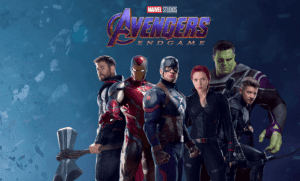 Avengers Endgame movie in Ster Kinekor cinema