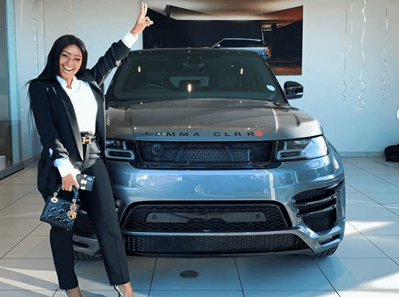 Boity Thulo Lumma Ranger Rover Sports V8