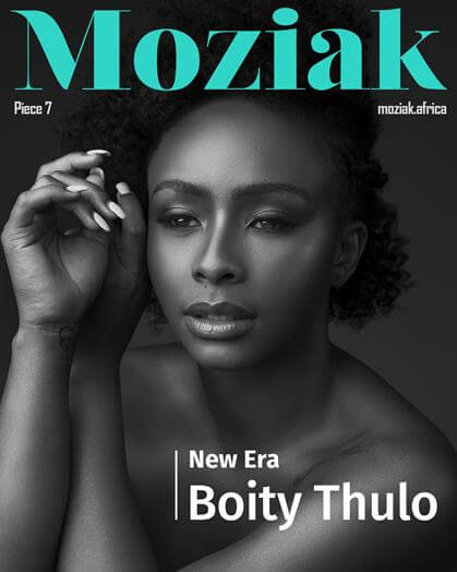 Boity Moziak Magazine Cover