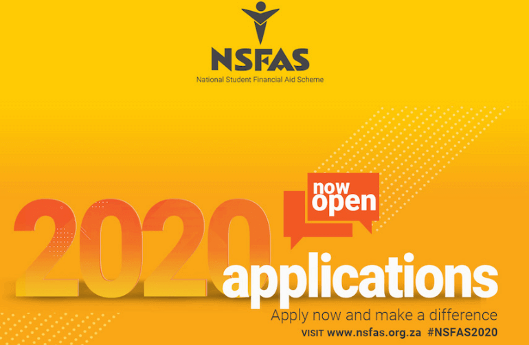 NSFAS application 2020