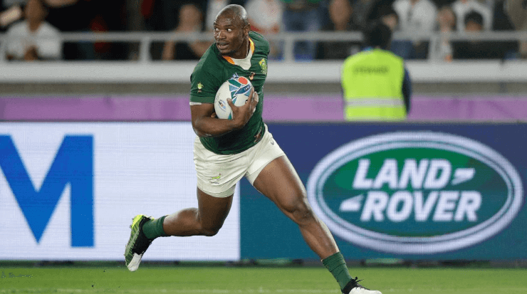 South African wing Makazole Mapimpi Rugby World Cup
