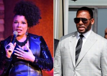 Syleena Johnson and R. Kelly photo