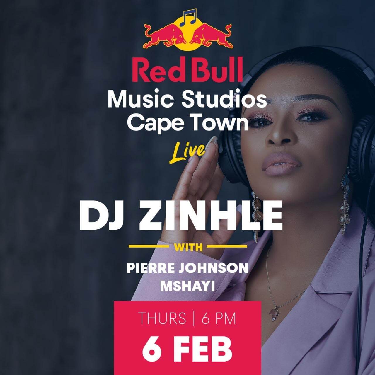 Red Bull Music Studios DJ Zinhle