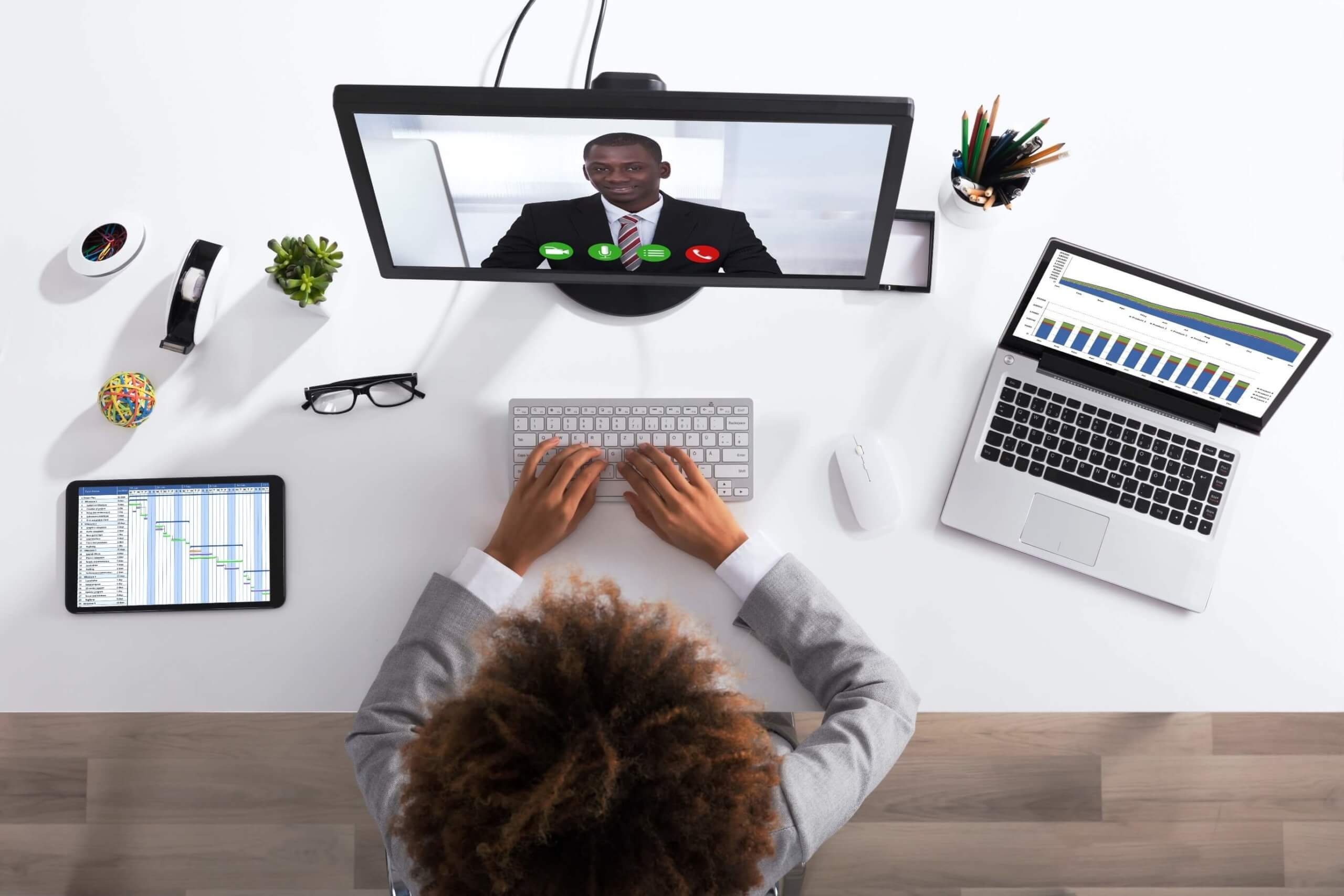 Preparing for your at-home video call conference