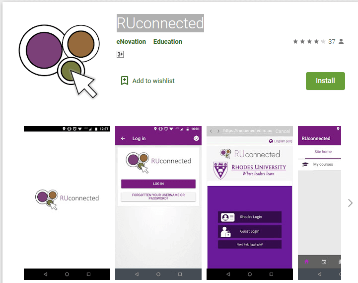 RUconnected App