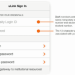 UJ uLink Login