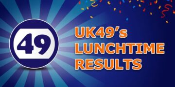 UK49s Lunchtime Result For Today