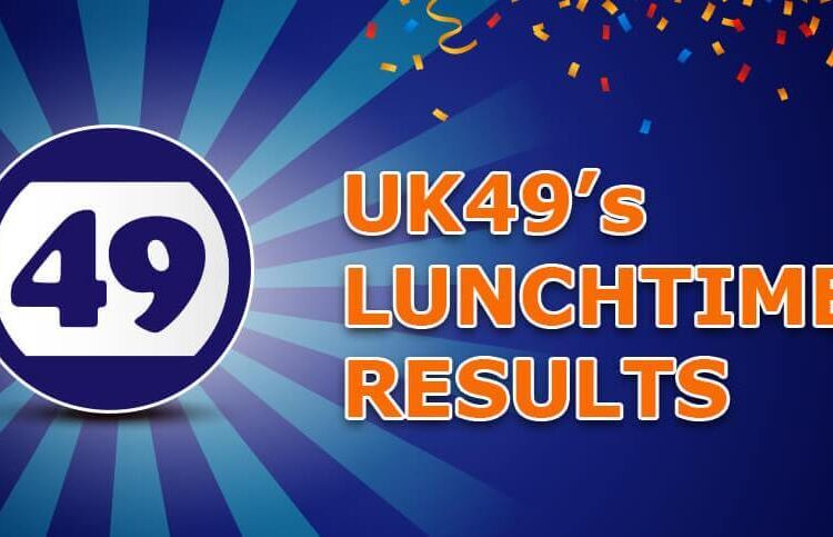 UK49s Lunchtime Result For Today