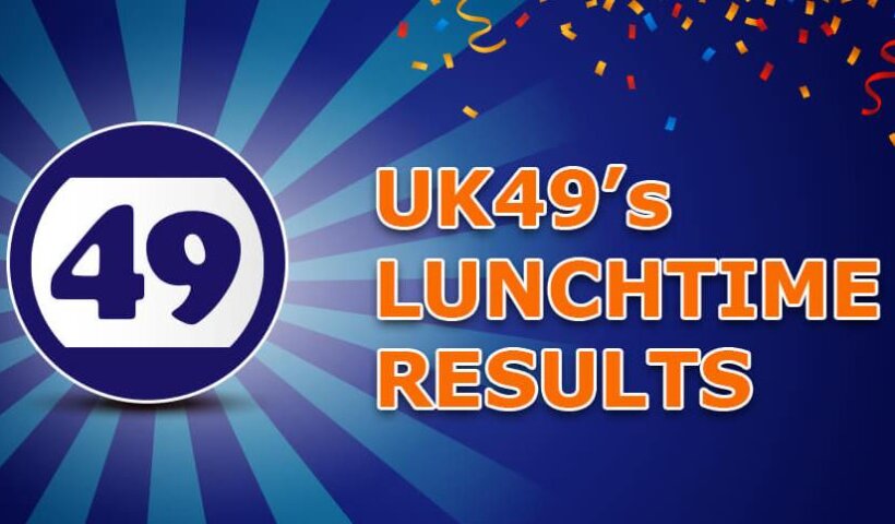 UK49s Lunchtime Results