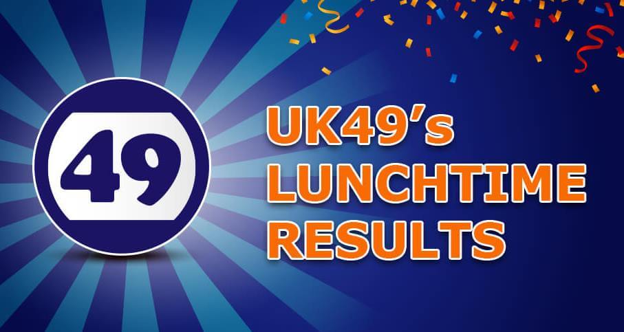 UK49s Lunchtime Results / 49's Results