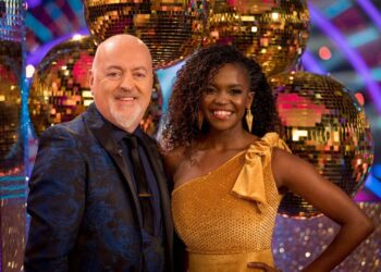 Strictly Come Dancing UK S18 Oti Mabuse and Bill Bailey
