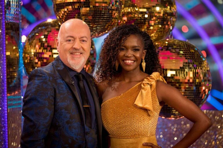 Strictly Come Dancing UK S18 Oti Mabuse and Bill Bailey