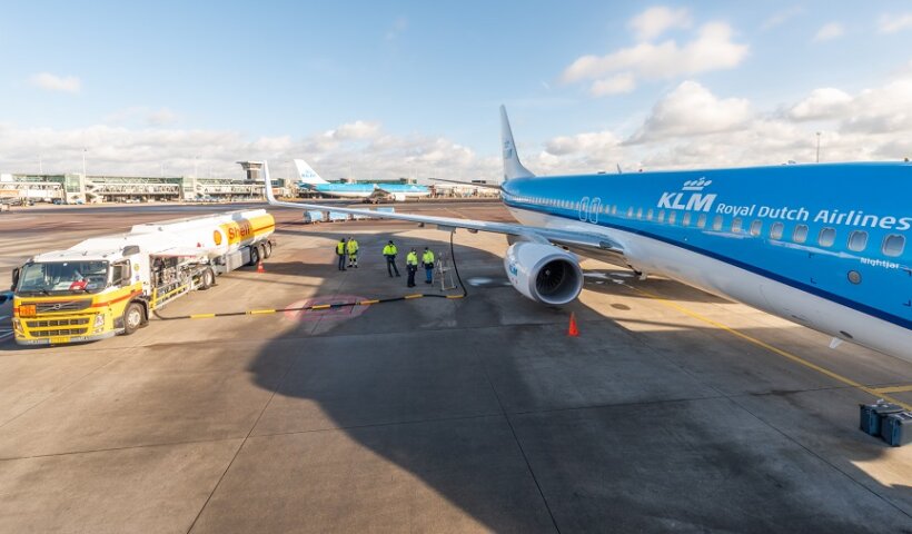 KLM first passenger flight performed with sustainable synthetic kerosene
