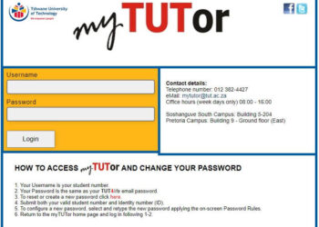 TUT myTUTor Login