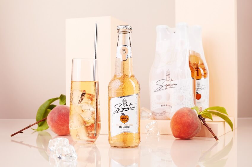 BT Signature non-alcoholic perfect serve