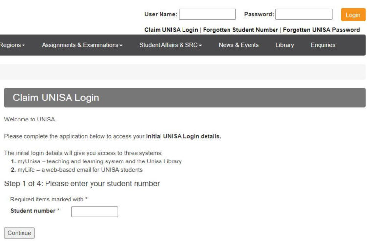 Claim Unisa Login: How to Claim My Unisa Login