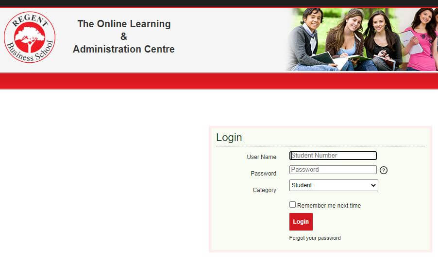 Regent Student Portal How to Login to Regent Business School Student Portal