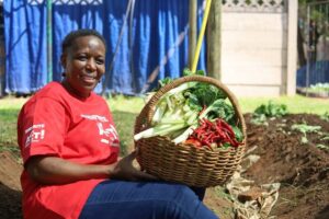 Nelly Komape, Founder of Mmakomape home Gardening