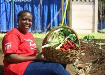 Nelly Komape, Founder of Mmakomape home Gardening