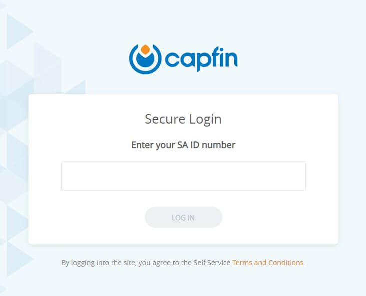 Capfin Login South Africa