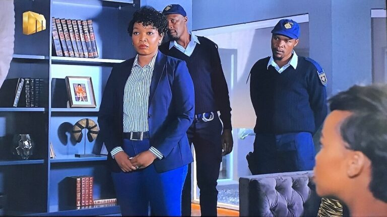 Vuyiswa arrests Hector on The Queen Mzansi