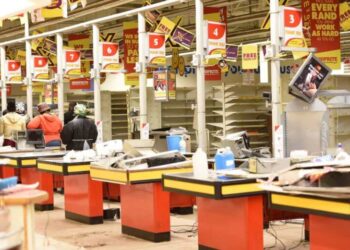 Shoprite Shop Vandalized