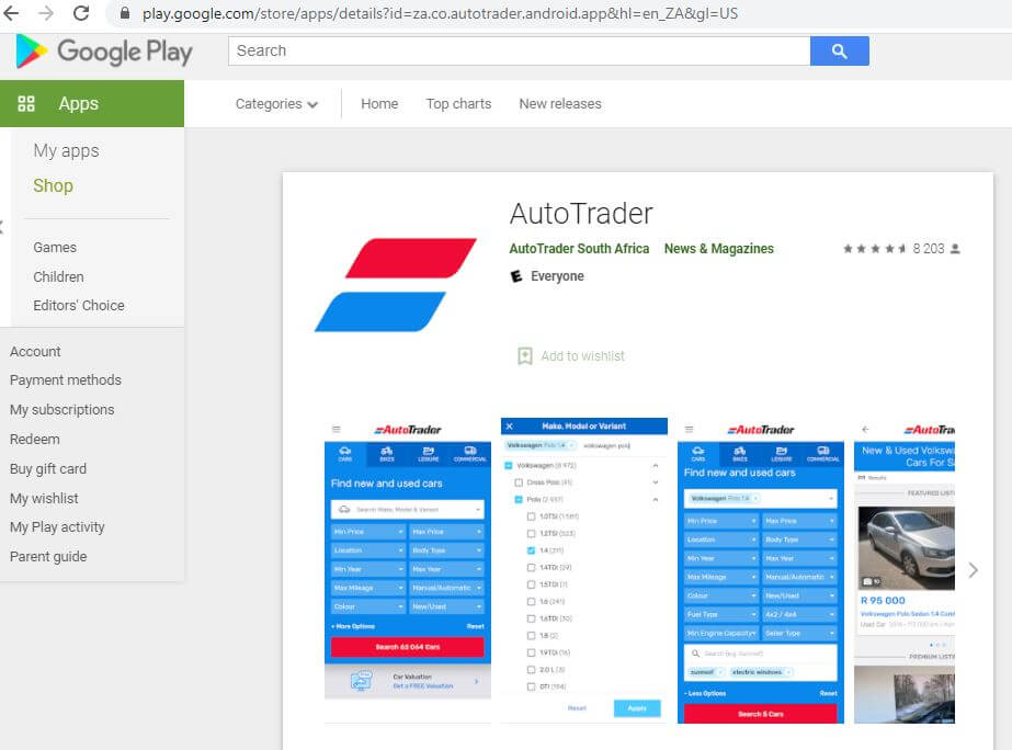 AutoTrader App Download