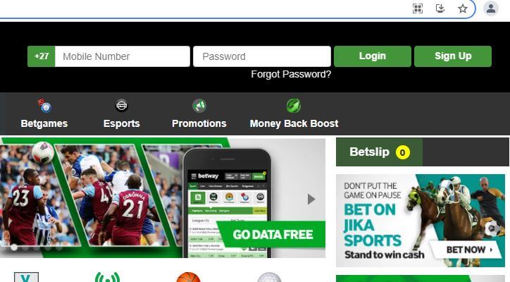 Betway Login My Account Login Page South Africa