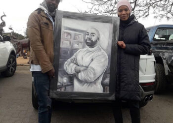 Shona Ferguson painting