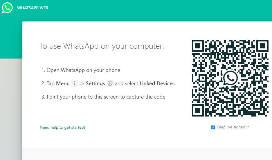 WhatsApp Web Login