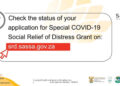 sassa status check R350 grant
