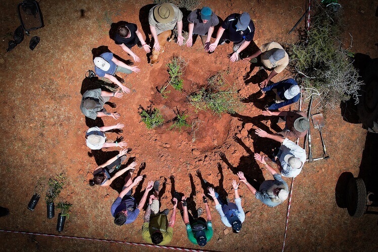 Circle of Life DTC Expedition 1st tree planting towards carbon neutral goal