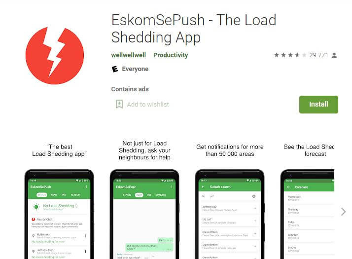 EskomSePush App South Africa