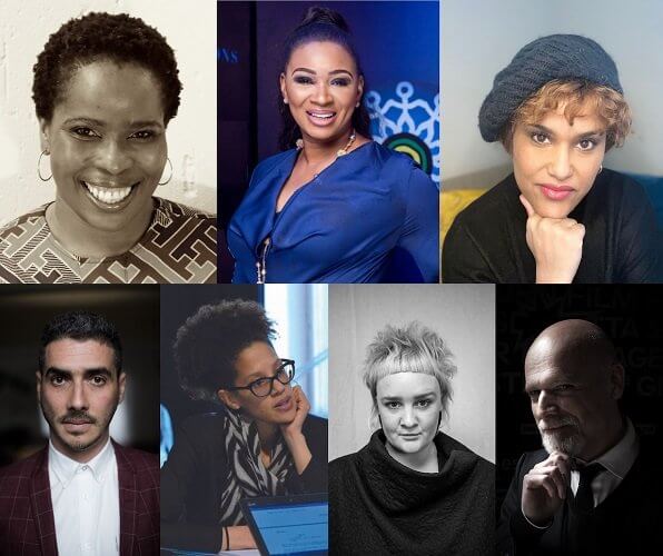 African Filmmakers Collage Realness mentors and partners