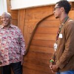 Cyril Ramaphosa visits Netflix's Project Panda